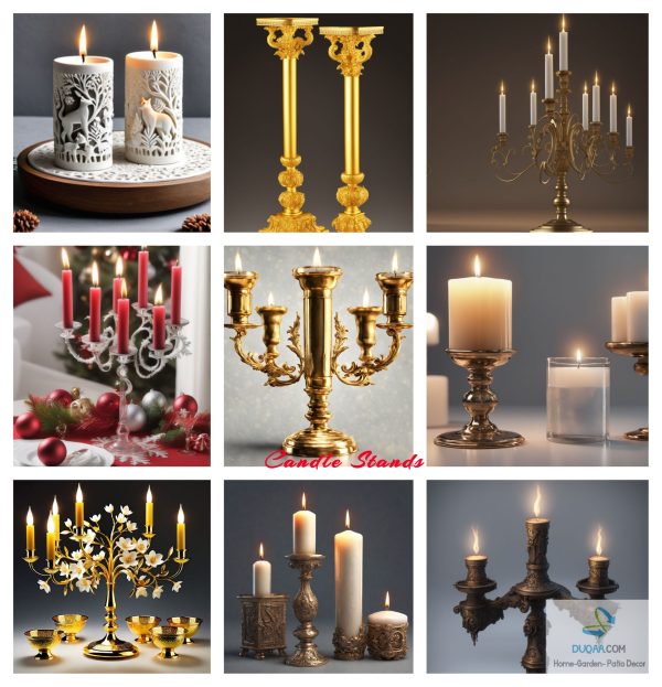 "Elevate Your Space With Our Stunning Candle Stands From Duqaa Handicrafts! 🔥✨ #Candlestands #Homedecor"