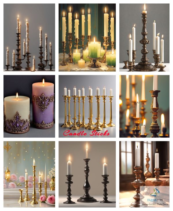 Elevate Your Decor With Our Exquisite Candlesticks And Candelabras ✨ Find The Perfect Pieces At Duqaa Handicrafts! #Duqaahandicrafts #Lanterndecor #Homedecor