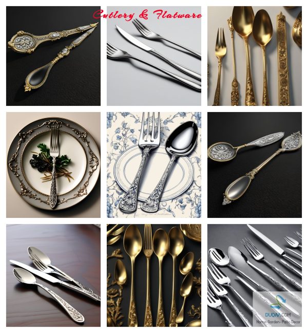 Elevate Your Dining Experience With Our Exquisite Flatware Collection! 👌✨ #Duqaahandicrafts #Vintageflatware #Tablewaregoals