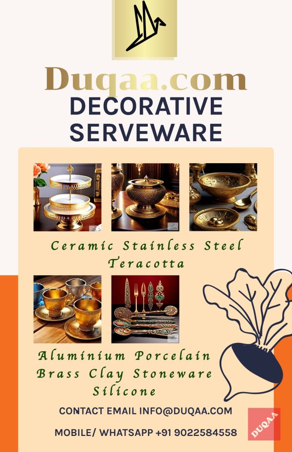 Elevate Your Home Decor Game With Duqaa Handicrafts' Exquisite Decorative Serveware Collection! ✨🏡 #Homedecor #Duqaamagic