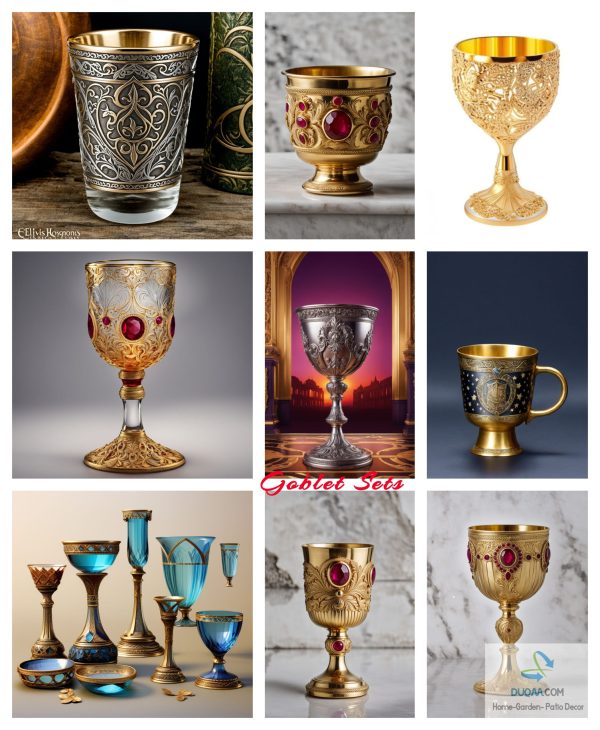 Elevate Every Toast With Our Beautiful And High-Quality Goblets From Duqaa Handicrafts. Shop Now And Raise A Glass In Style! 🥂💖 #Coloredgoblets