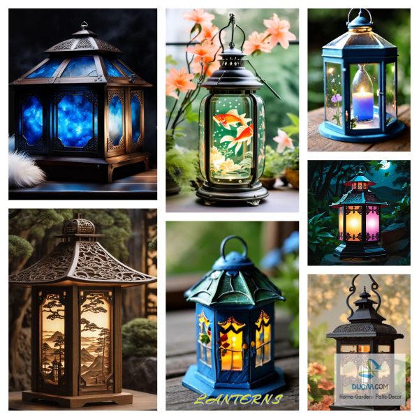 Bring Warmth And Beauty To Your Home With Our Stunning Lantern Collection. Shop Now At Duqaa.Com! #Lanterns #Homedecor 🕯️