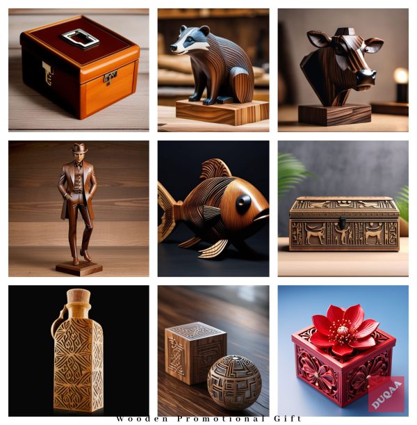 Explore The World Of Unique Wooden Gifts With Duqaa Handicrafts! 🎁✨ #Wooden #Gifts #Personalized