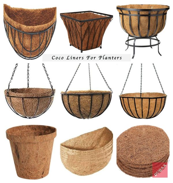 Elevate Your Gardening Game With Duqaa Handicrafts! 🌿 Discover Our Premium Collection Of Planters And Liners At Duqaa.Com. #Planters #Liners #Coco