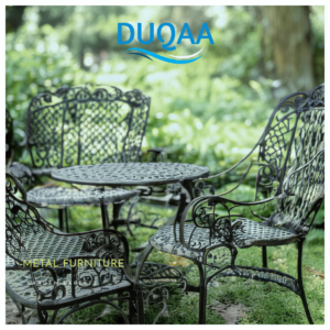 Duqaa – Manufacturer and exporter of high-quality metal garden furniture, blending traditional craftsmanship with modern outdoor designs.